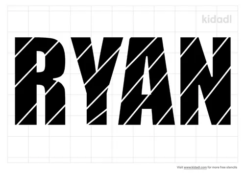 ryan-name-stencil