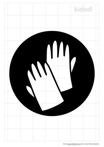 safety-gloves-stencil