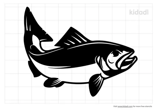 salmon-stencil