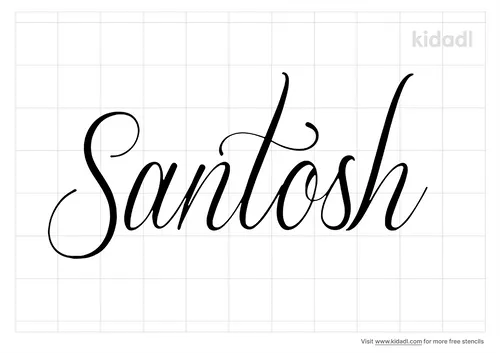 santosh-stencil