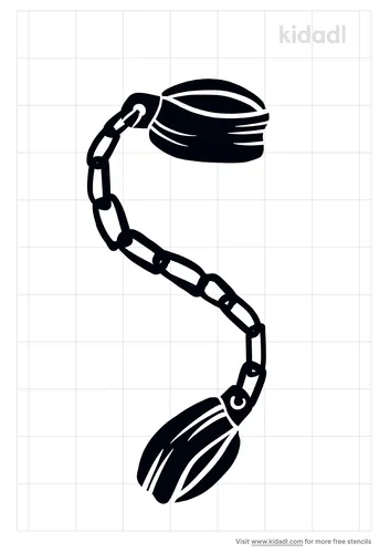 shackles-stencil