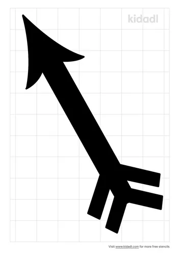 simple-arrow-stencil