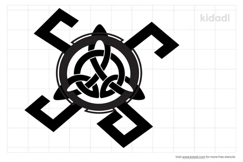 simple-celtic-knot-stencil