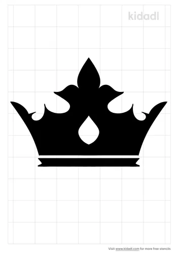 simple-crown-stencil
