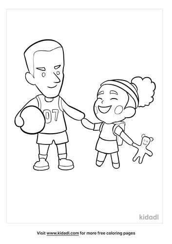 Sister Coloring Pages | Free People Coloring Pages | Kidadl