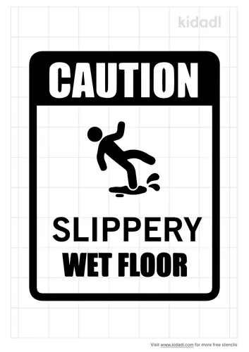 slippery-when-wet-stencil