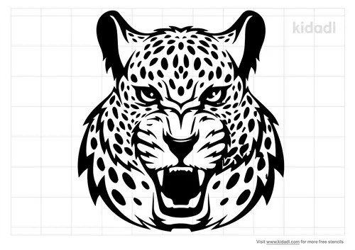 snow-leopard-stencil