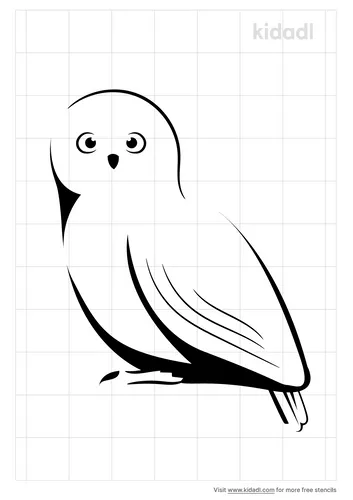 snow-owl-stencil