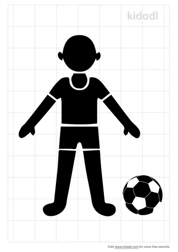soccer-doll-stencil