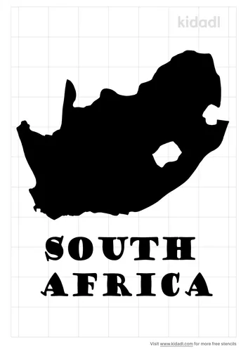 south-africa-stencil