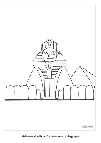 Sphinx Coloring Pages Free World Geography Flags Coloring Pages Kidadl