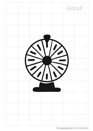 spinning-wheel-stencil