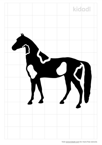 spotted saddle horse stencils free printable animals stencils kidadl and animals stencils free printable stencils kidadl