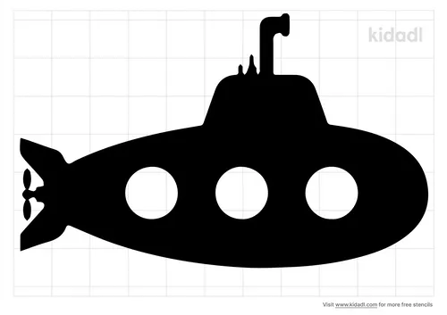 submarine-stencil