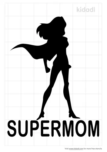 supermom-stencil