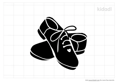 tap-shoes-stencil