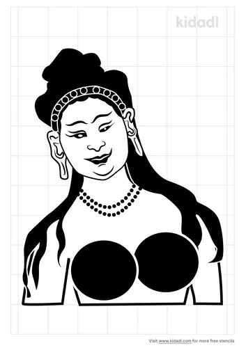 tara-goddess-stencil