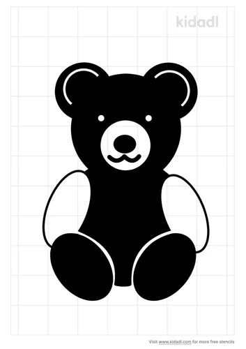 teddy-bear-stencil