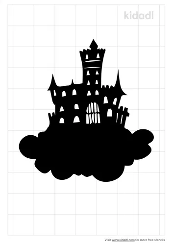 the-castle-in-the-sky-stencil