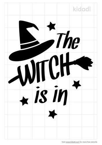 the-witch-is-in-stencil