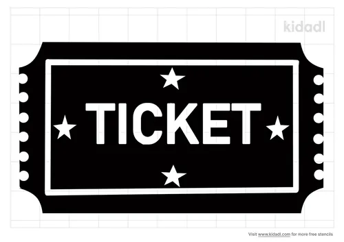 ticket-stencil