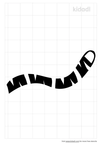 tiger-tail-stencil