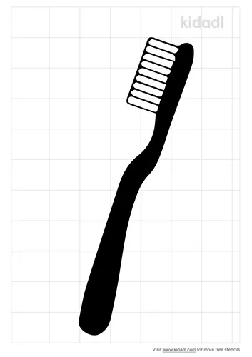 toothbrush-stencil
