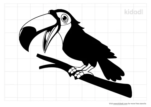 toucan-stencil