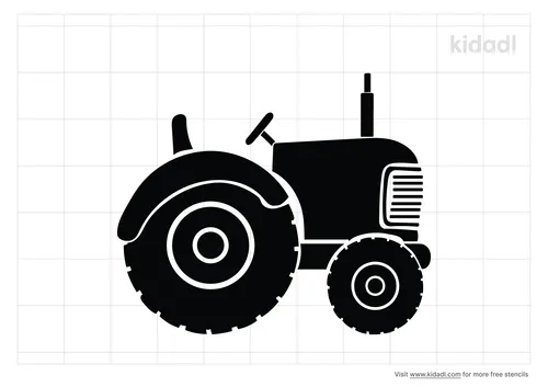 tractor-stencil