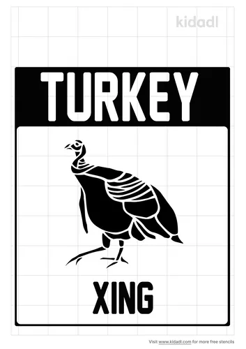 turkey-crossing-stencil