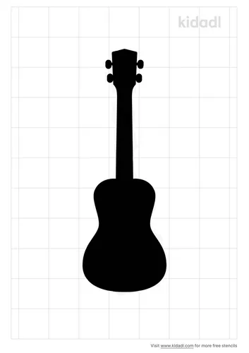 ukulele-stencil