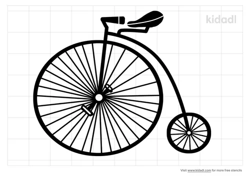 vintage-bicycle-stencil
