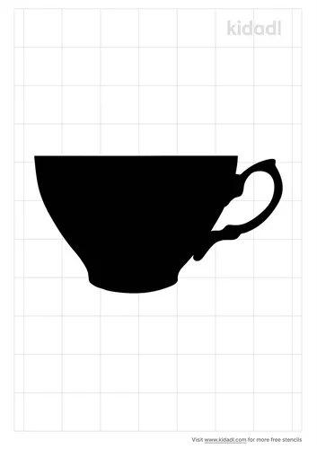 vintage-tea-cup-stencil