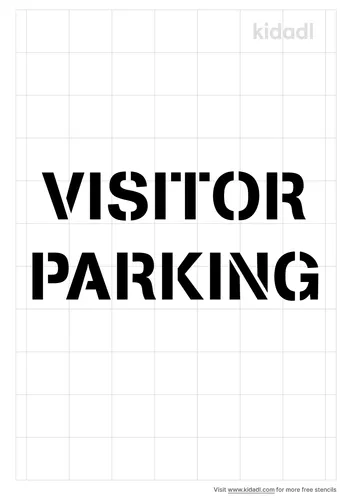 visitor-parking-stencil