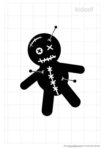 voodoo-doll-stencil