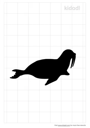 walrus-stencil