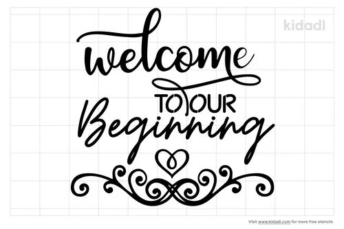 welcome-to-our-beginning-stencils