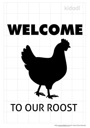 welcome-to-our-roost-stencil