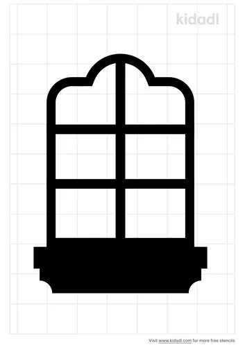 window-frame-stencil