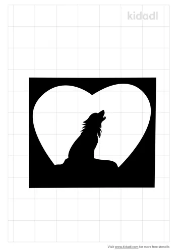 wolf-heart-stencil