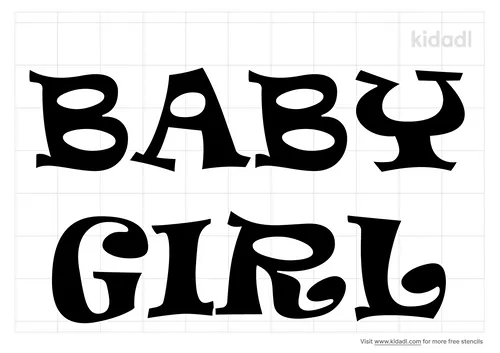 words-baby-girl-stencil