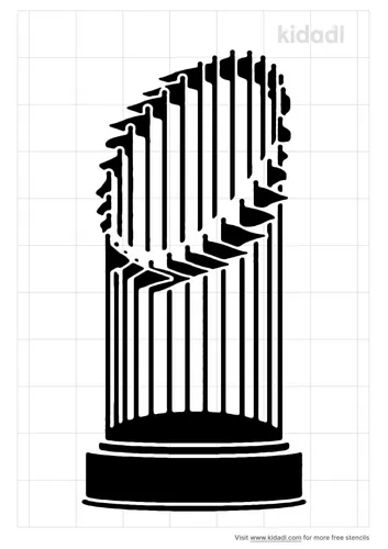world-series-trophy-stencil