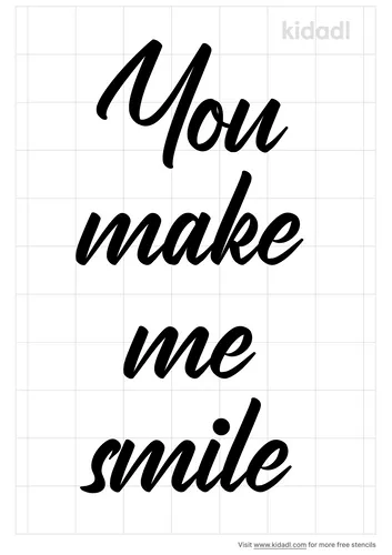 you-make-me-smile-stencil