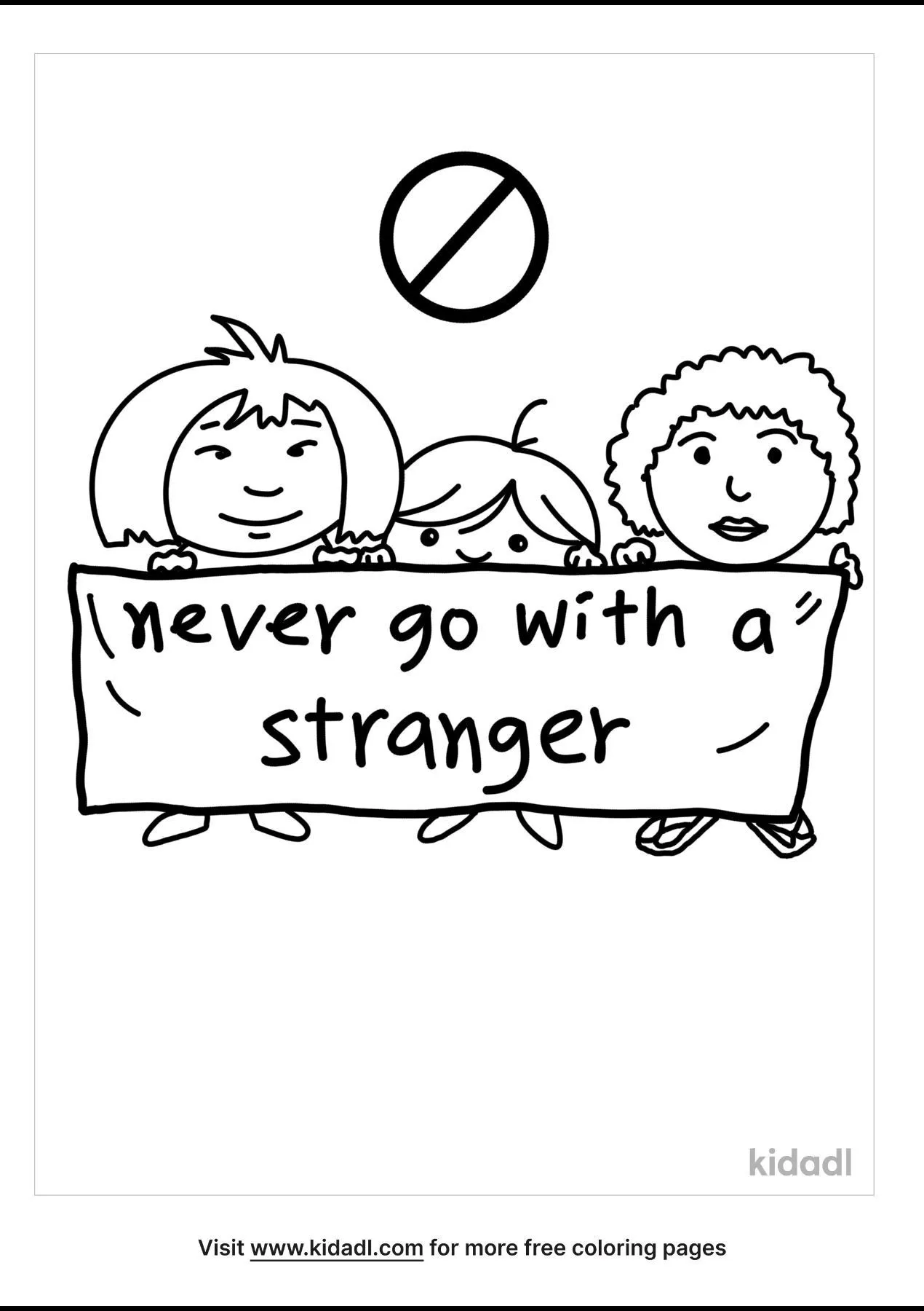 Stranger Danger Coloring Pages Free Emojis Shapes Signs Coloring Pages Kidadl