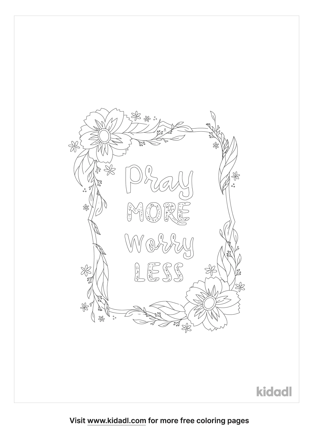 Free Strength Quote Coloring Page | Coloring Page Printables | Kidadl