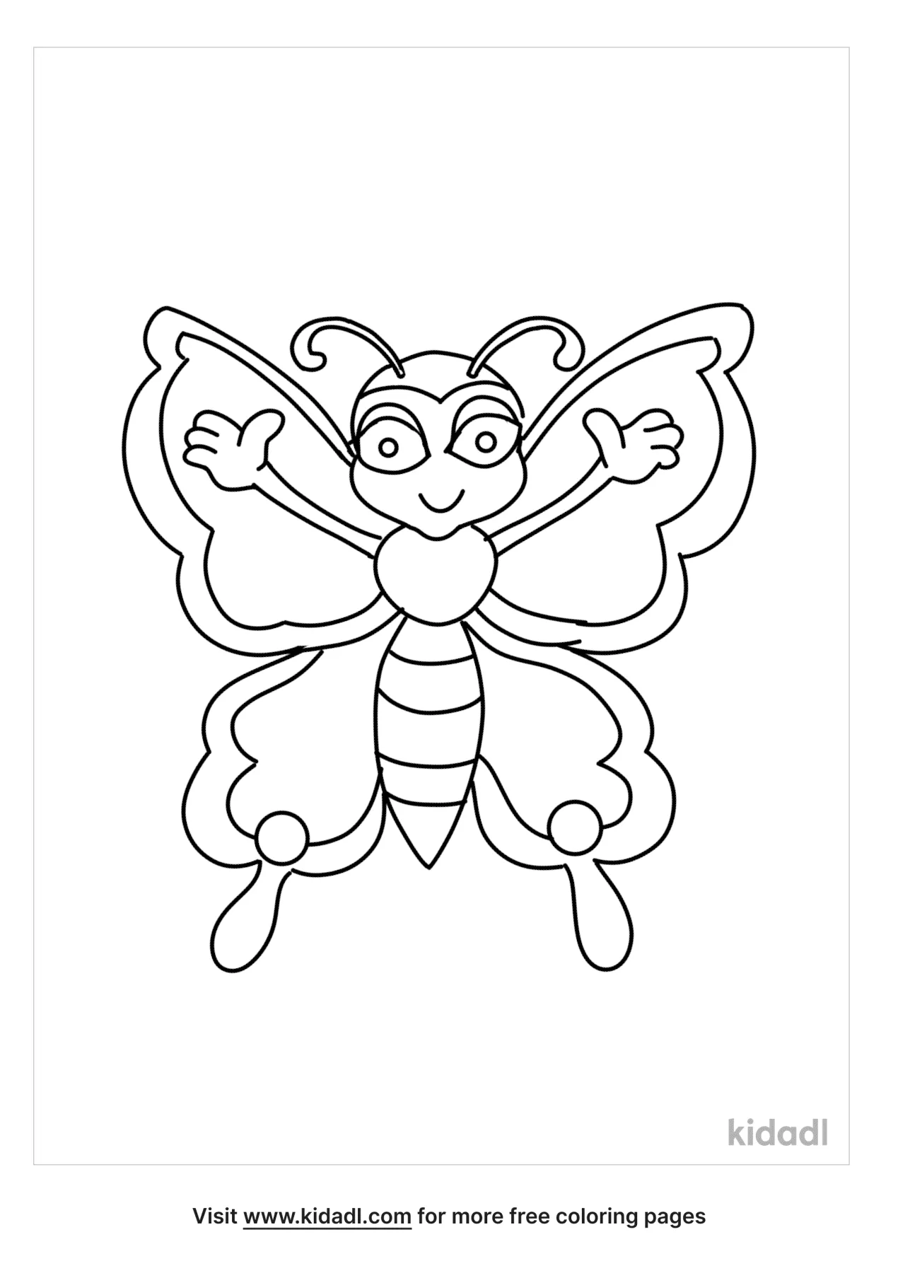 Free Swallowtail Butterfly Coloring Page Coloring Page Printables