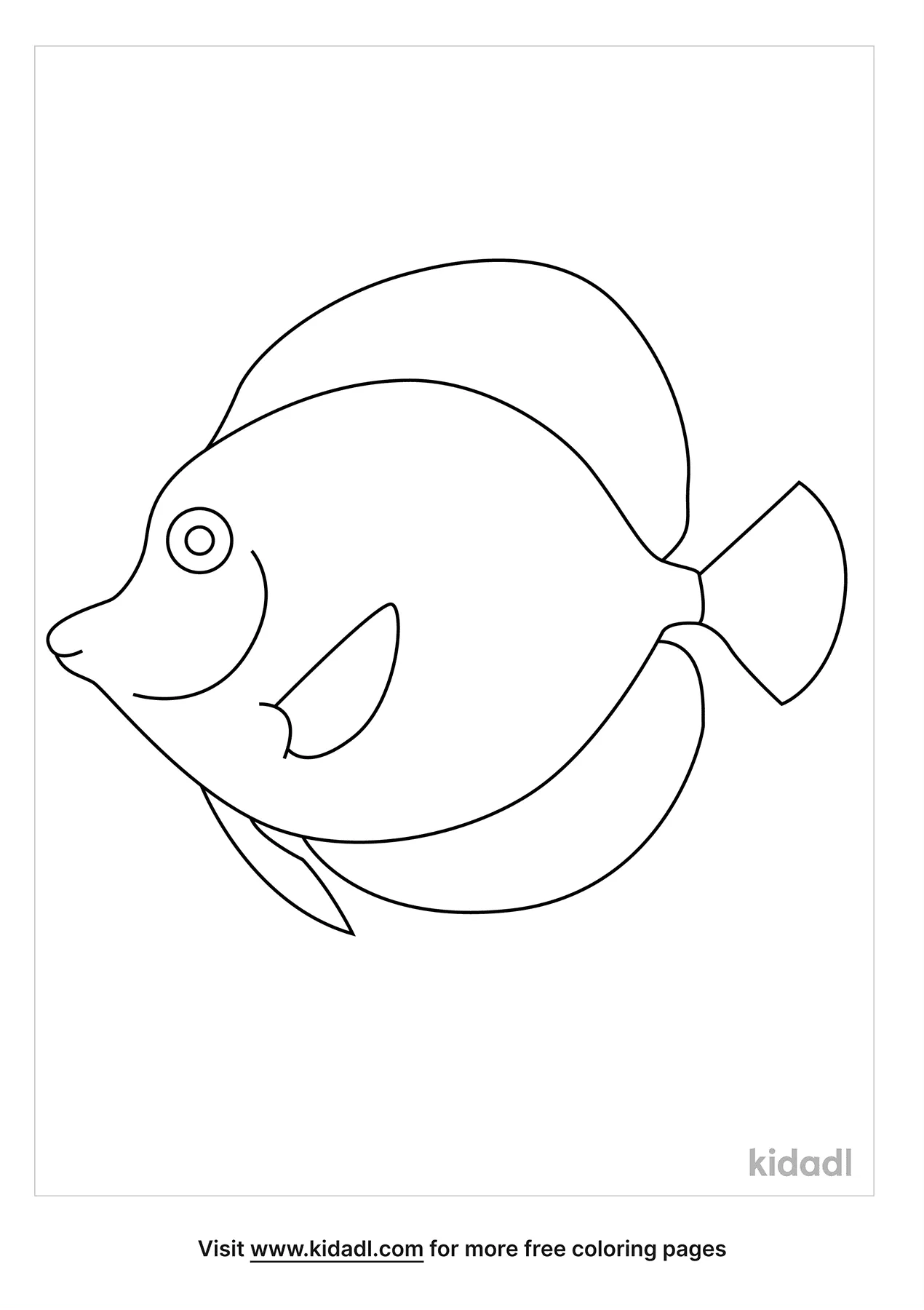 hawaii fish coloring pages