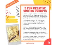 creative writing starter activities ks2