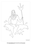 Poseidon Coloring Pages Free People Coloring Pages Kidadl