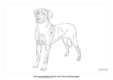 15+ Rhodesian Ridgeback Coloring Page Free Rhodesian Ridgeback Online Coloring Free